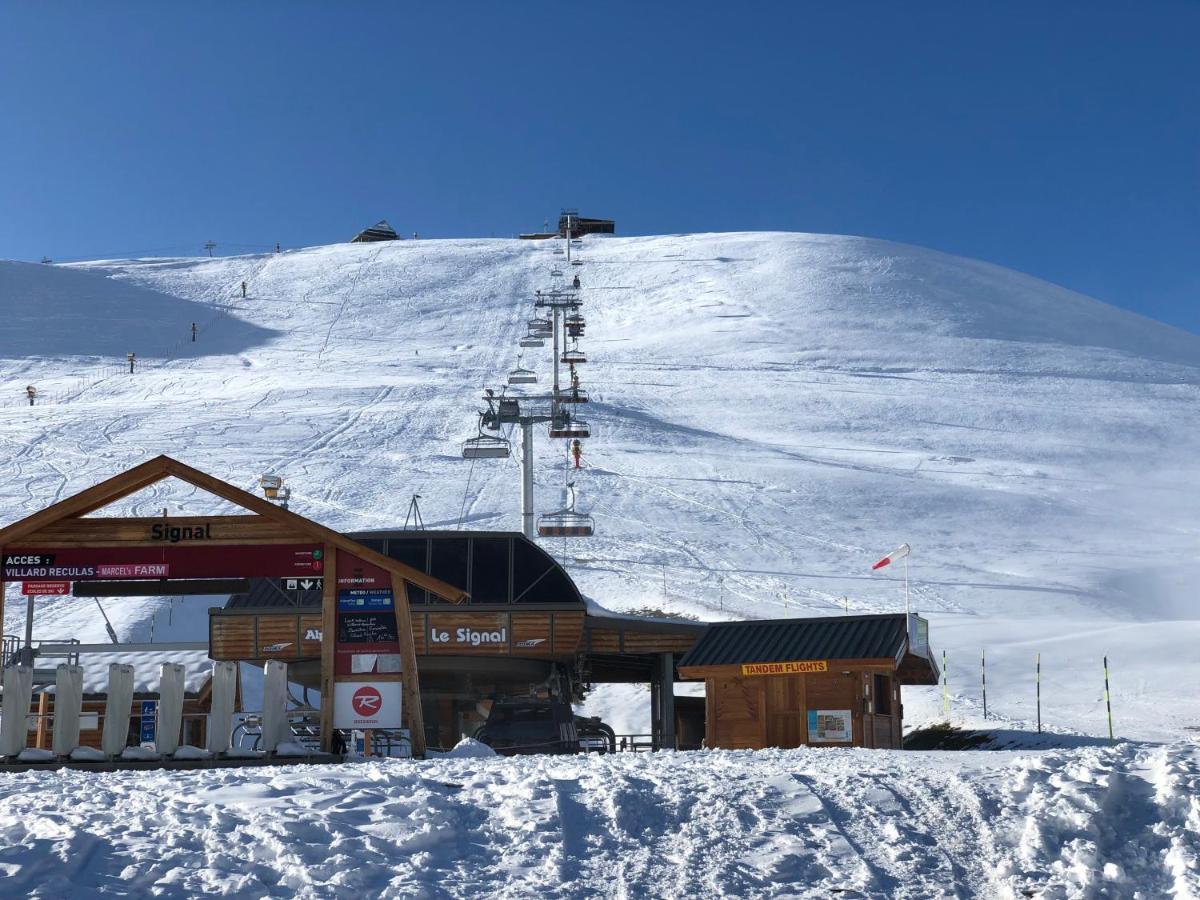 Studio 941-Particulier-Résidence L'Ours Blanc-Alpe d'Huez-Centre Station Esterno foto